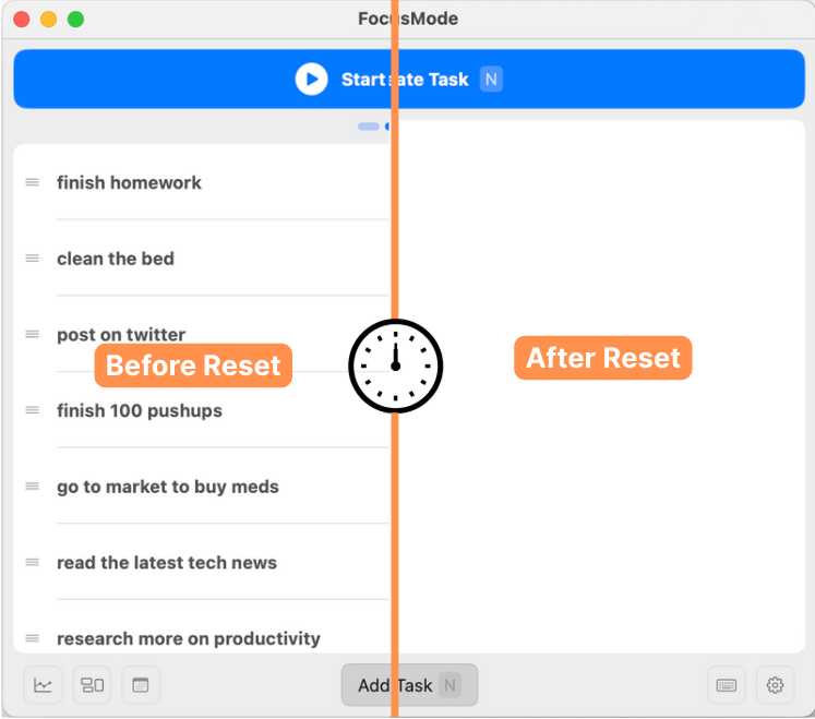 Automatic Daily Reset